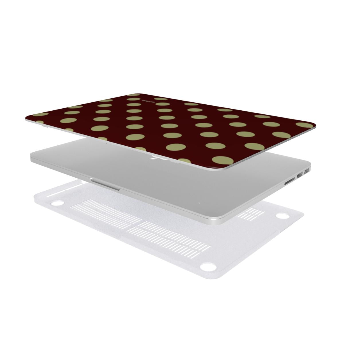 Dotty Green - MacBook Case