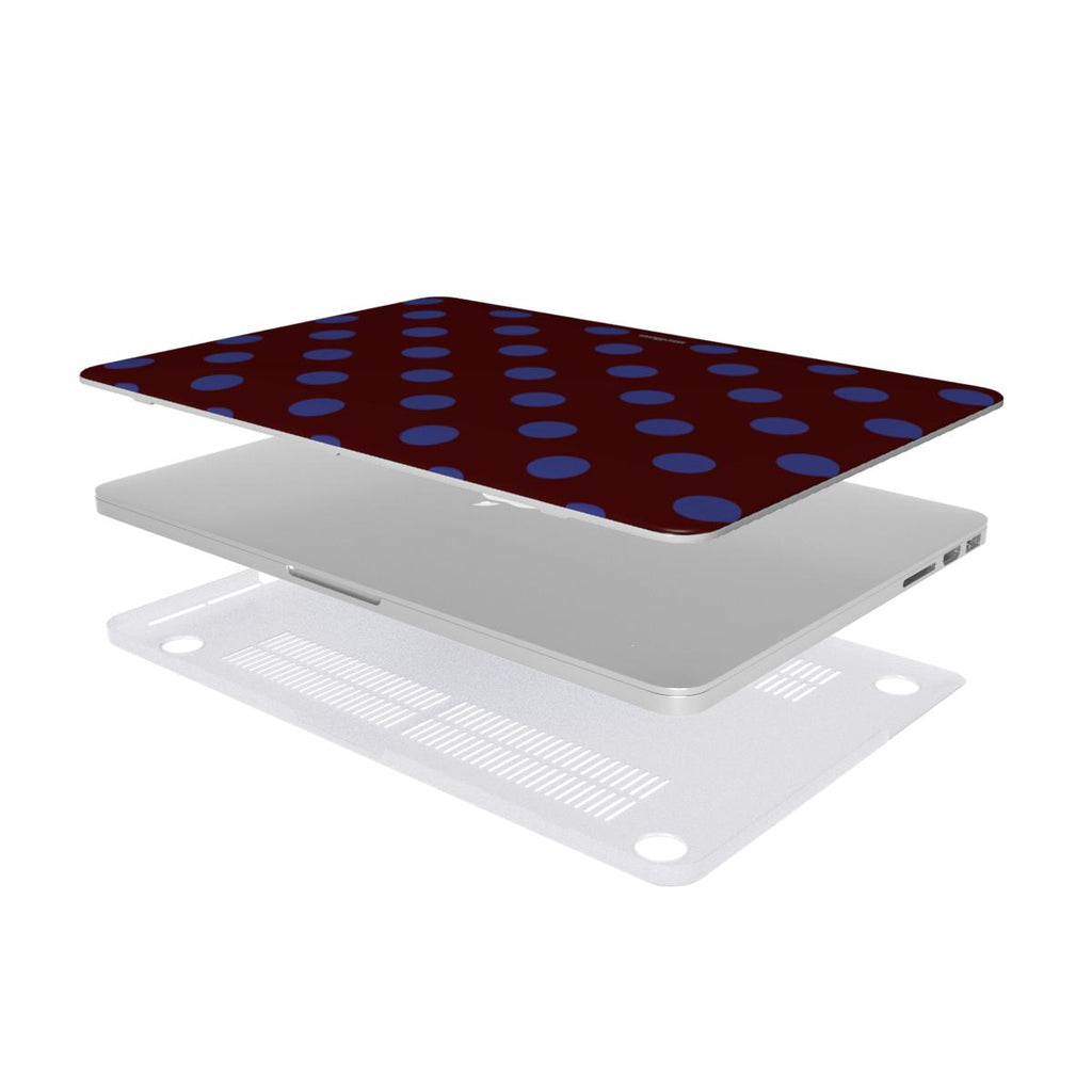 Dotty Blue - MacBook Case