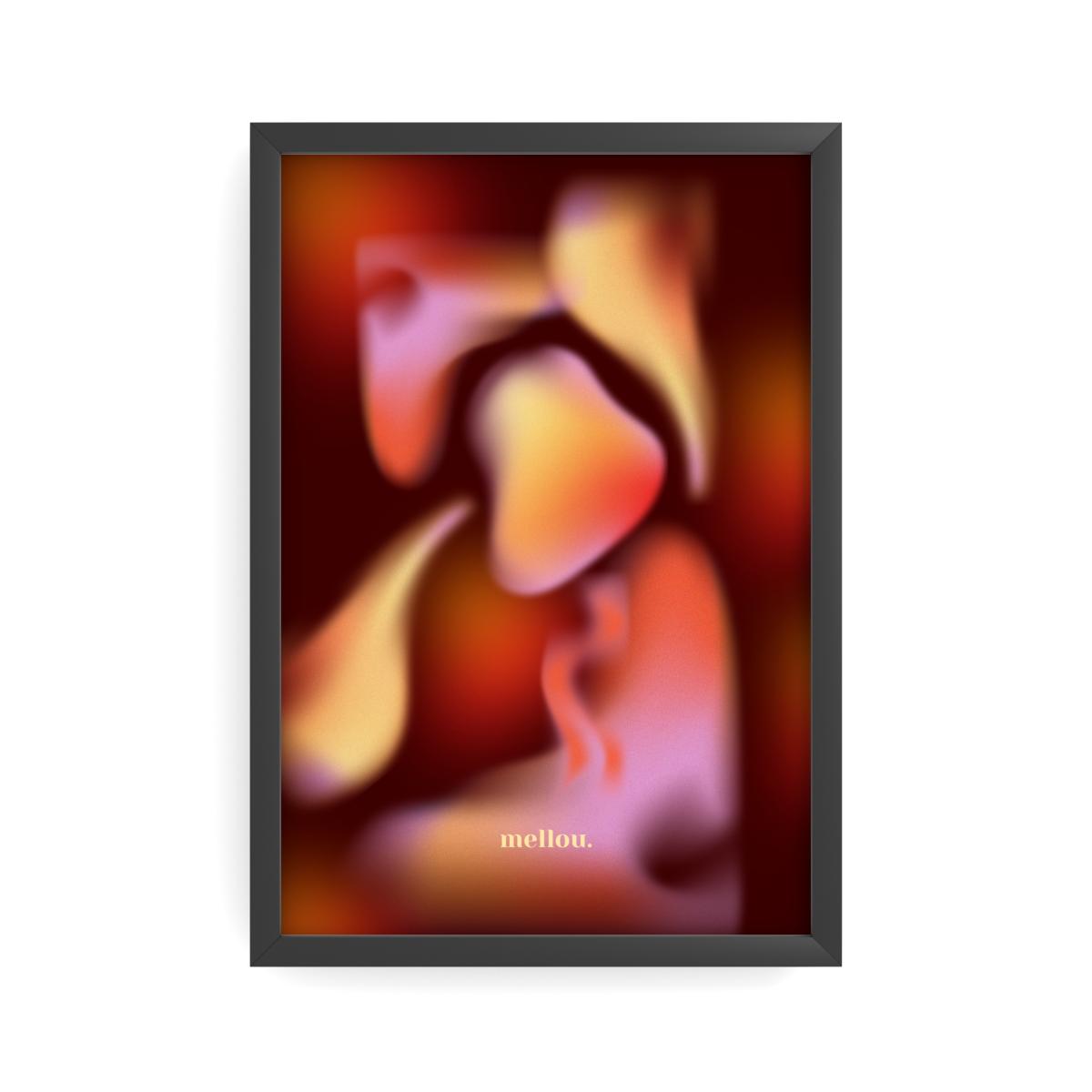 soft collapse - premium semi-glossy poster