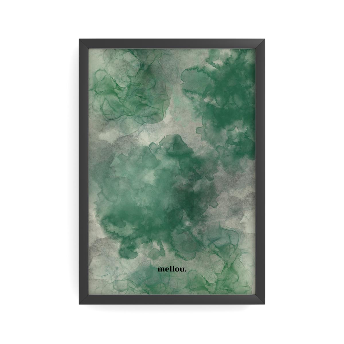 moss & mist - premium semi-glossy poster