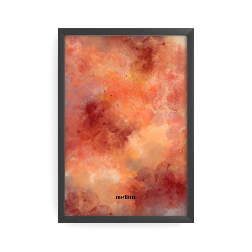 amber harvest - premium semi-glossy poster