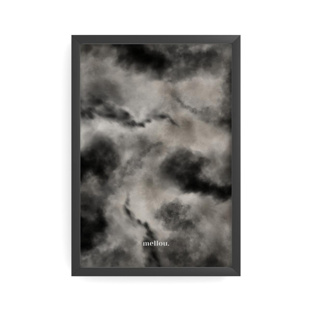 obsidian mist - premium semi-glossy poster