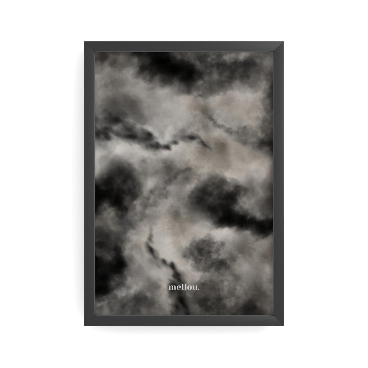 obsidian mist - premium semi-glossy poster