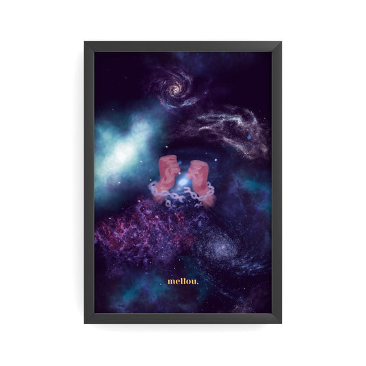 between worlds - premium semi-glossy poster