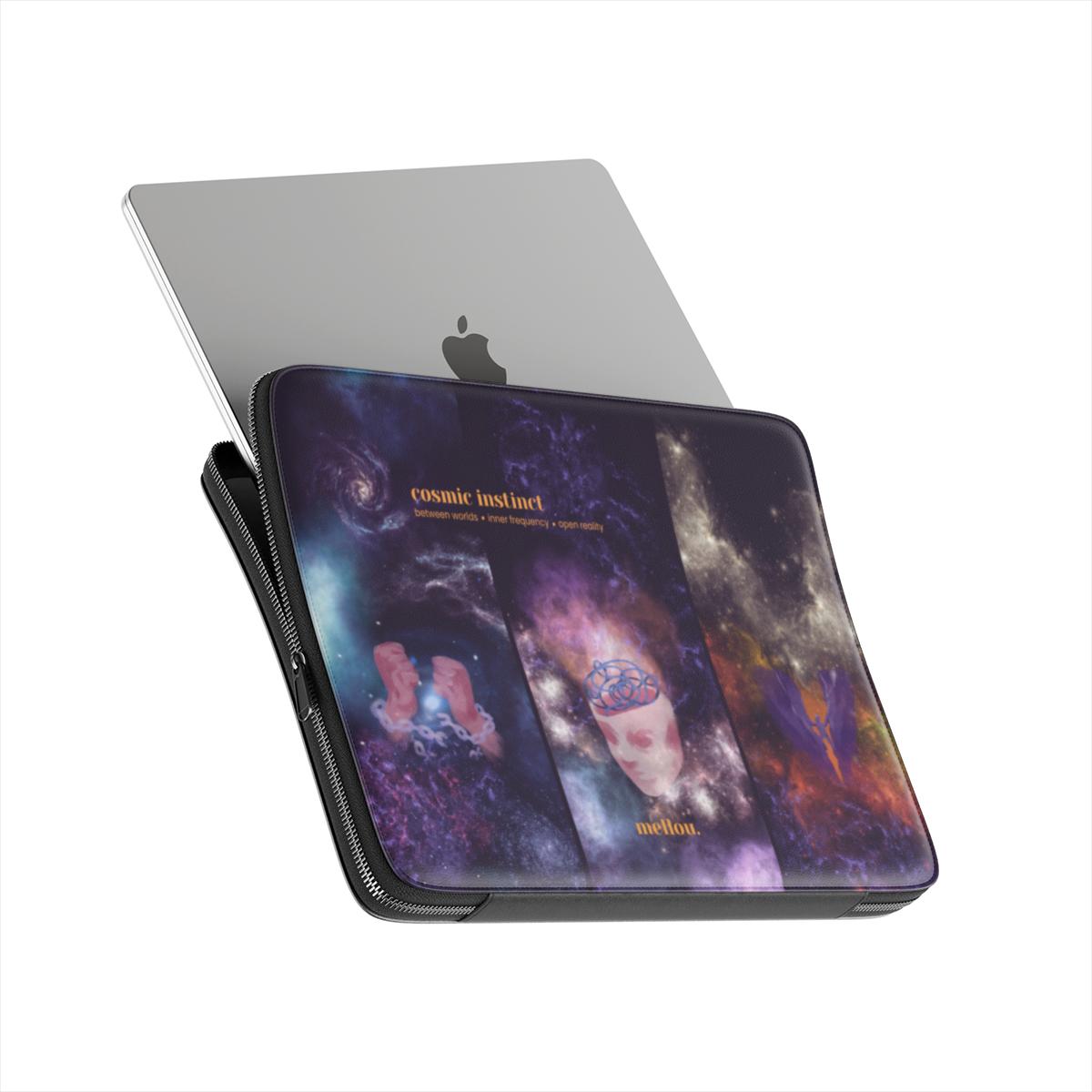 cosmic instinct - premium laptop sleeve