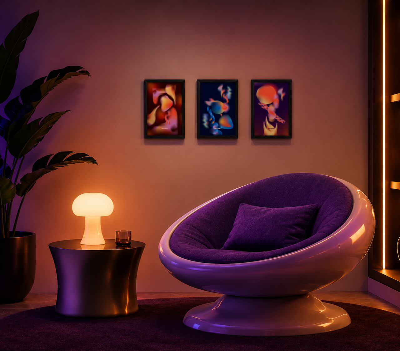 chromafade - premium semi-glossy poster